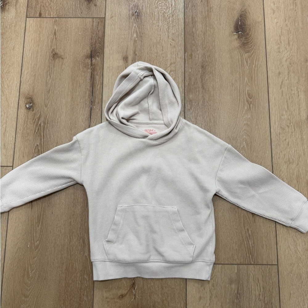 Kids Cream Hoodie 4T